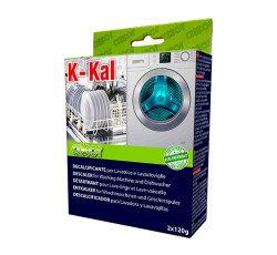Axor K-KAL práškový odstraňovač vodního kamene pro pračky a myčky nádobí 2 x 120 g