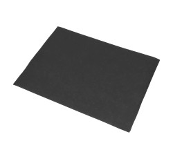 Trhací vyšívací podkladový materiál, černý 30cm x 40cm