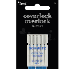 Jehly pro overlocky/coverlocky TEXI OVERLOCK/COVERLOCK ELX705 CF 5x90
