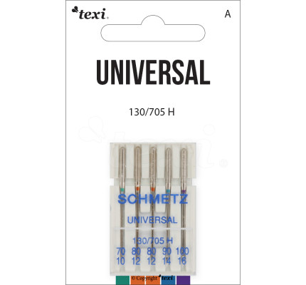 Univerzální jehly TEXI UNIVERSAL 130/705 H 5x70-100