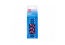 Kulaté tkaničky outdoorové, 5 x 1500 mm, modré/červené/bílé
