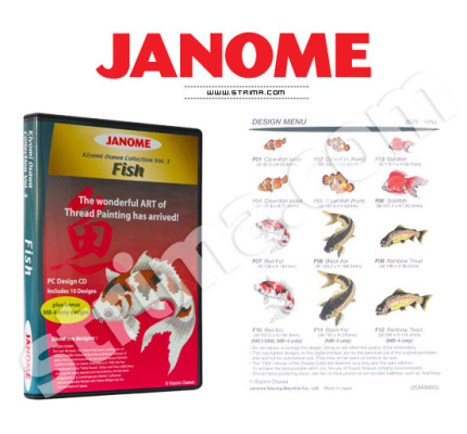 Janome Embroidery COLLECTION - FISH